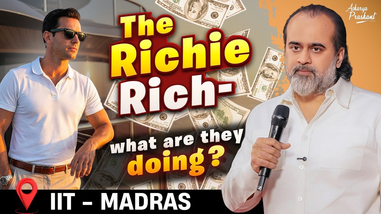 The 1% vs. YOU : What The Powerful Want? || Acharya Prashant, IIT Madras (2025)