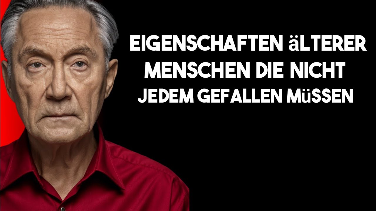 Eigenschaften &auml;lterer Menschen, die nicht von allen gemocht werden m&uuml;ssen| weshiet