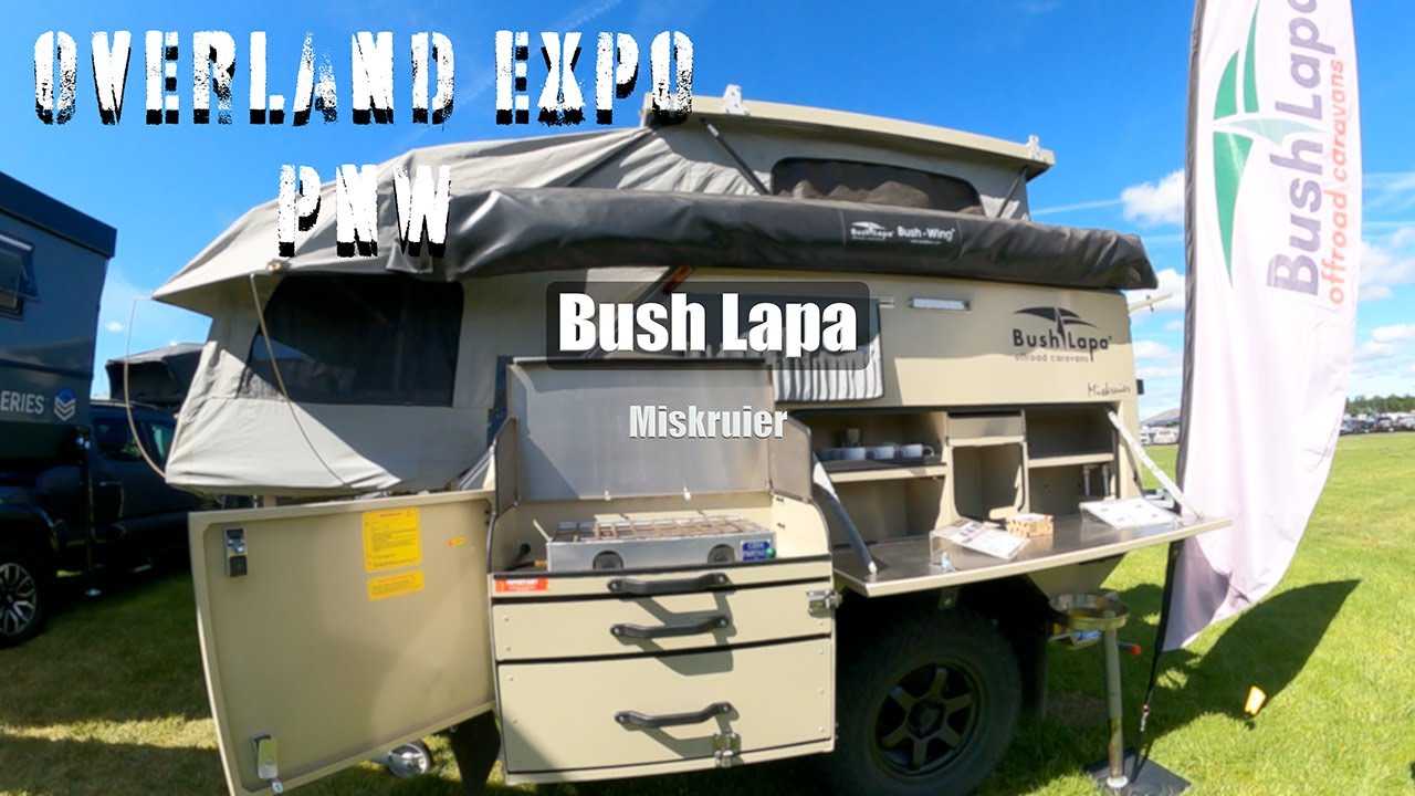 Bush Lapa Miskruier Camping Trailer | South African Overland Comfort