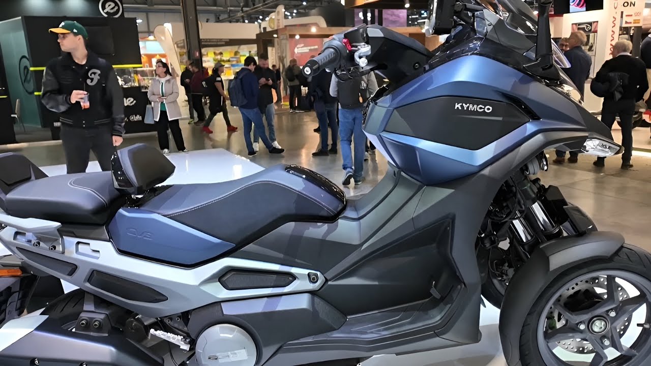 2025 Kymco CV3 The Most Powerful Twin-Cylinder 3-Wheel Scooter