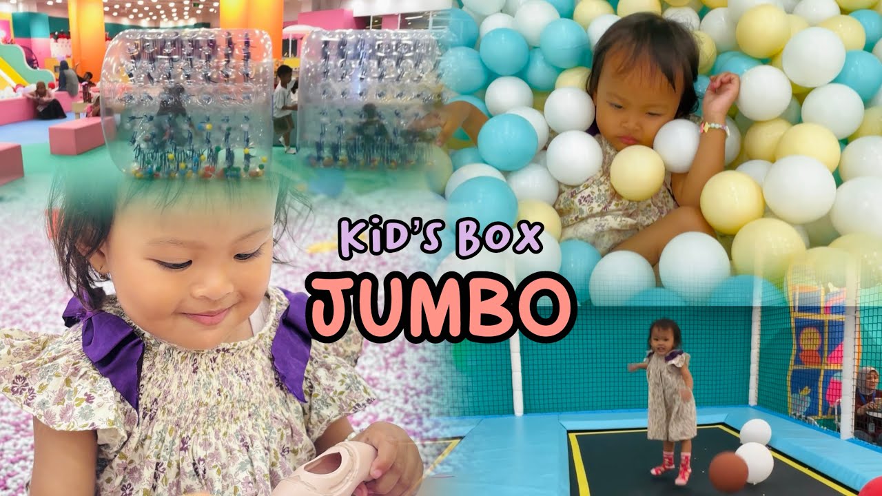 Bermain di Kid&rsquo;s Box JUMBO by Kidzooona Ciwalk | Playground Anak