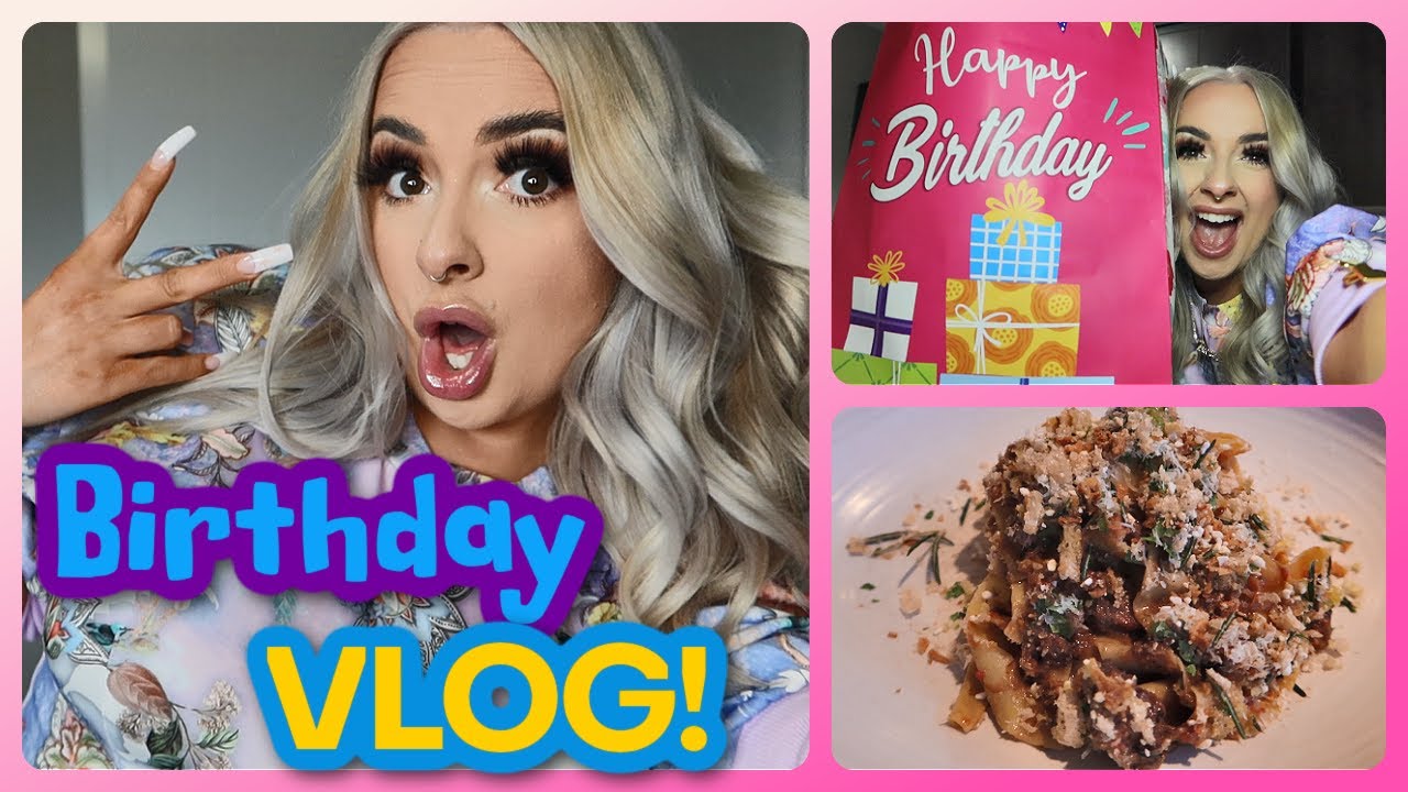 Видеоблог на мой 32-й день рождения!!! *PiinkSparkles*