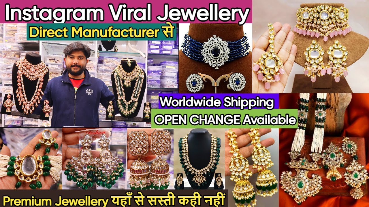 Premium Bridal Jewellery Collection 2023 | Latest Unique Kundan Designer Jewellery in Best Price