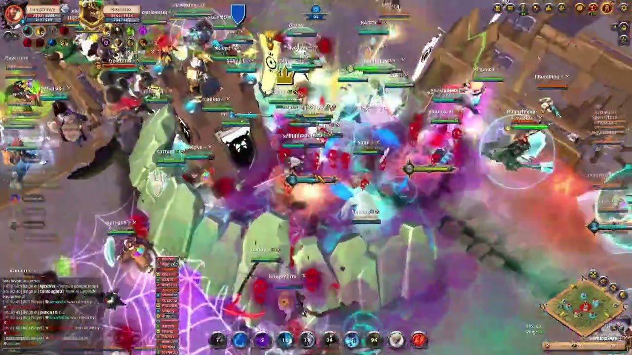MINIONS (14 DA) VS Forever night (25DA) Territory fight Dreadstorm monarch POV