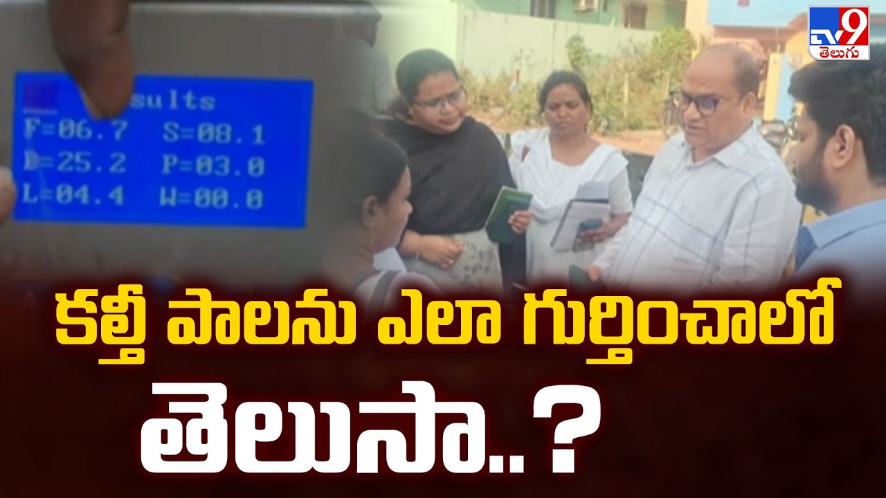 How to Detect Milk Adulteration కల్తీ పాలను ఎలా గుర్తించాలో తెలుసా..? - TV9