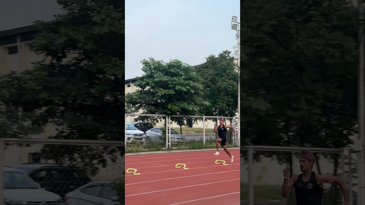 Sprinting Through Mini Hurdles at Full Speed 