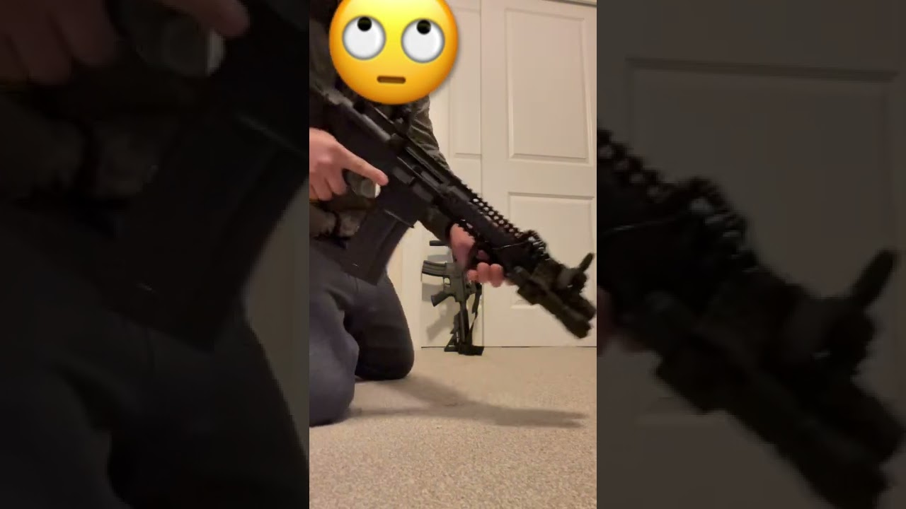 Crosman DPMS SBR Full Auto CO2 4.5MM BB Gun Rifle
