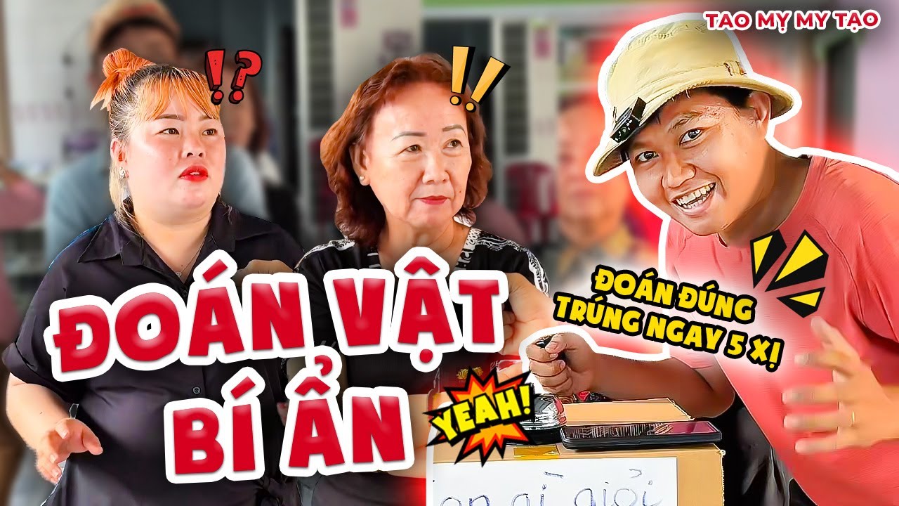Trò Chơi Đoán Vật Bí Ẩn Treo Thưởng 5 Xị Cho Người Chiến Thắng | Tao Mỵ My Tạo