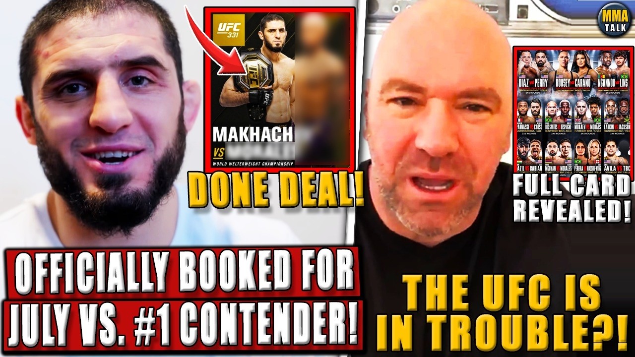 BREAKING! Islam Makhachev OFFICIALLY BOOKED for July against #1 CONTENDER! Izzy CRITICIZES Khamzat!