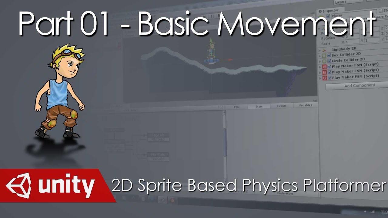 2D Sprite Based Platformer - Part 1 Basic Movement and Tweaks