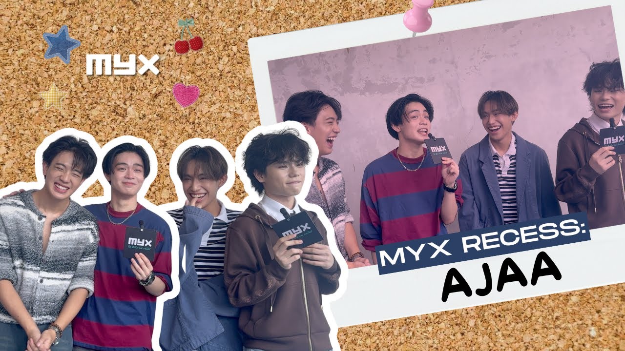 Chaotic 'Ako Na' Improv with AJAA! |  #MYXRecess