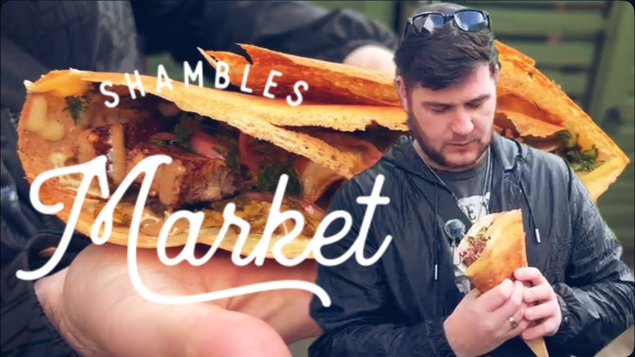 Kreps and guy fawkes sandwiches at the shambles markets ( double review )