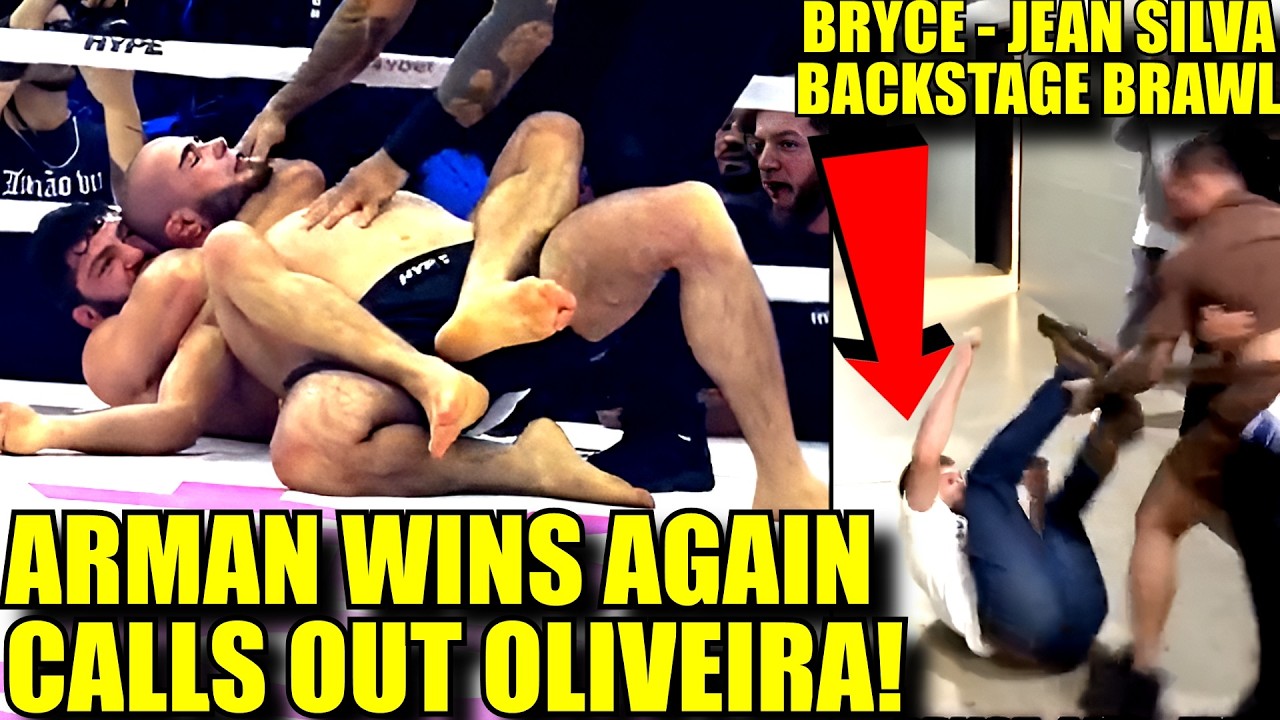 MMA Community React to ARMAN TSARUKYAN CHOKING OUT MOKAEV UNCONSCIOUS, Bruce Mitchell vs Jean Silva!