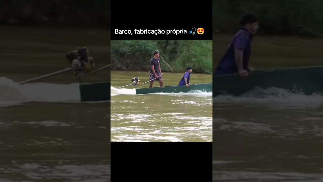 Barco caseiro 