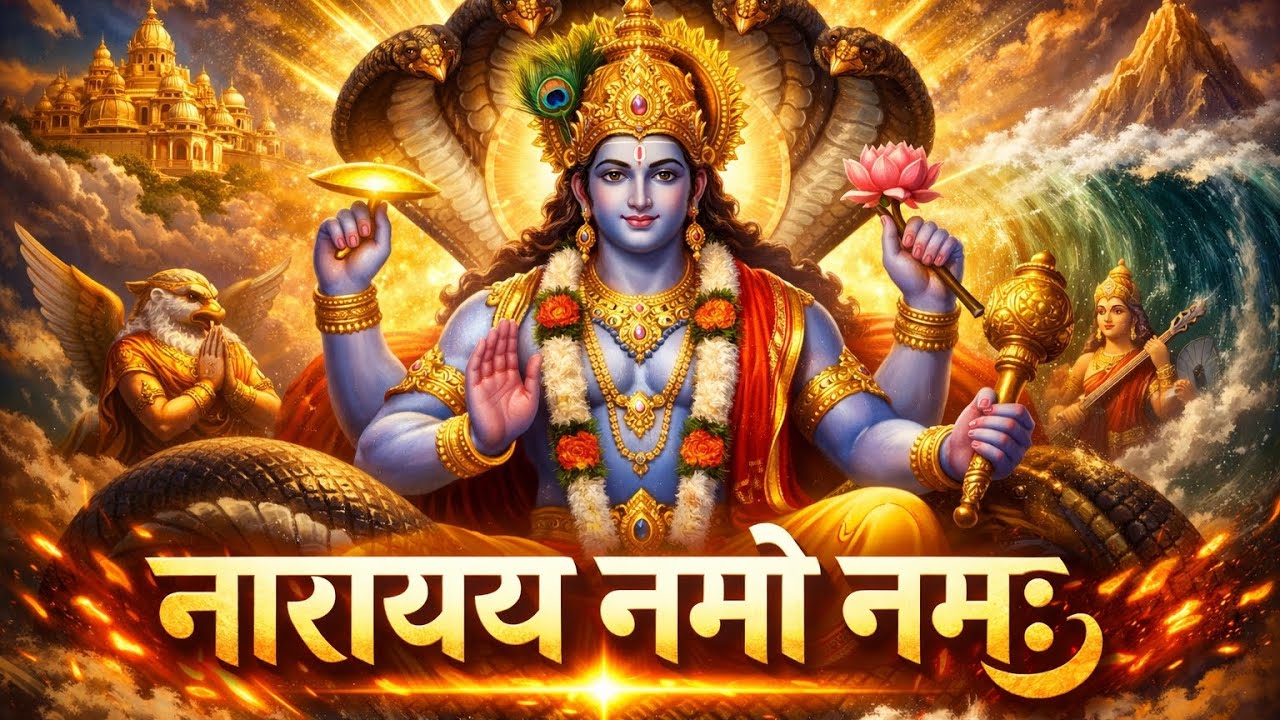 नारायण नमो नमः 🙏 | भगवान विष्णु भजन | Vishnu Bhajan | Narayan Mantra | Viral Bhajan 2026