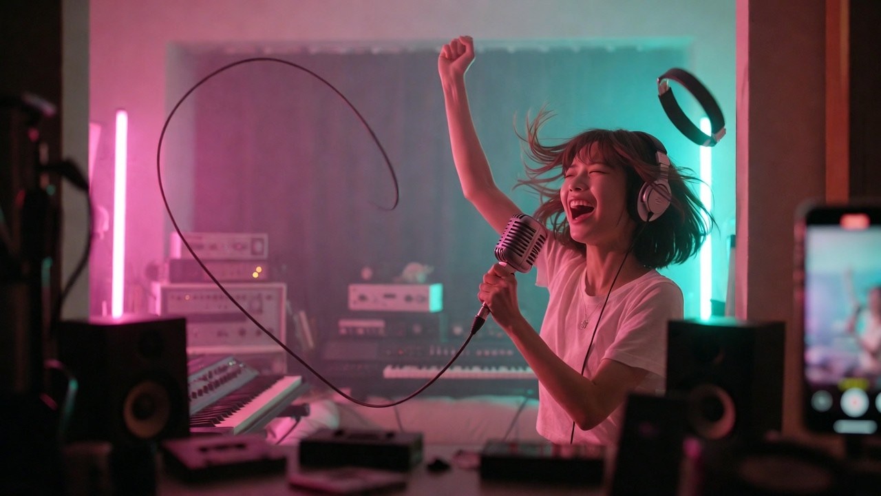 Golden Pulse Anthem | Joyful City Pop Groove MV
