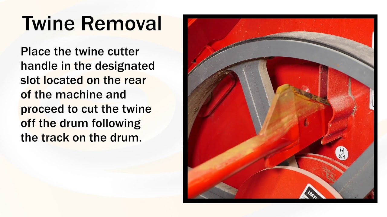 Highline - Twine Removal Procedure