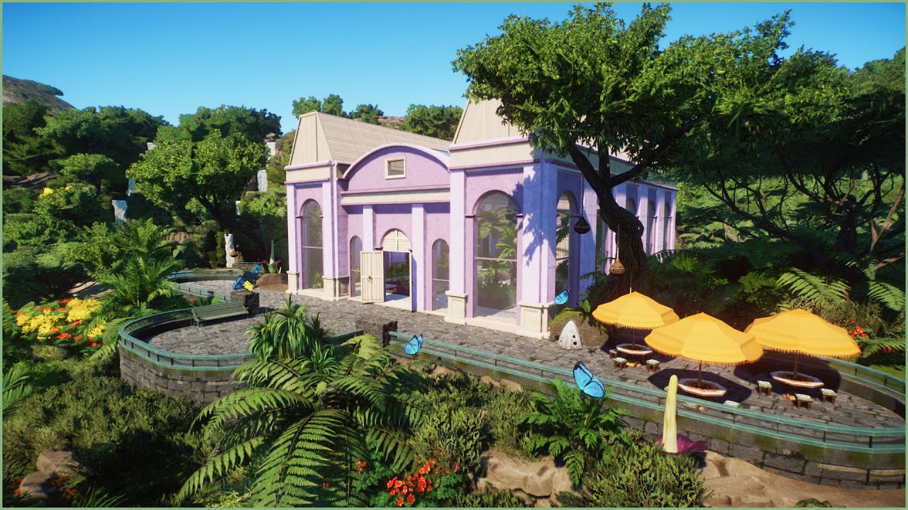 🦋 Colorful butterfly and armadillo habitat | Conuco Zoo | Planet Zoo | speedbuild🥑