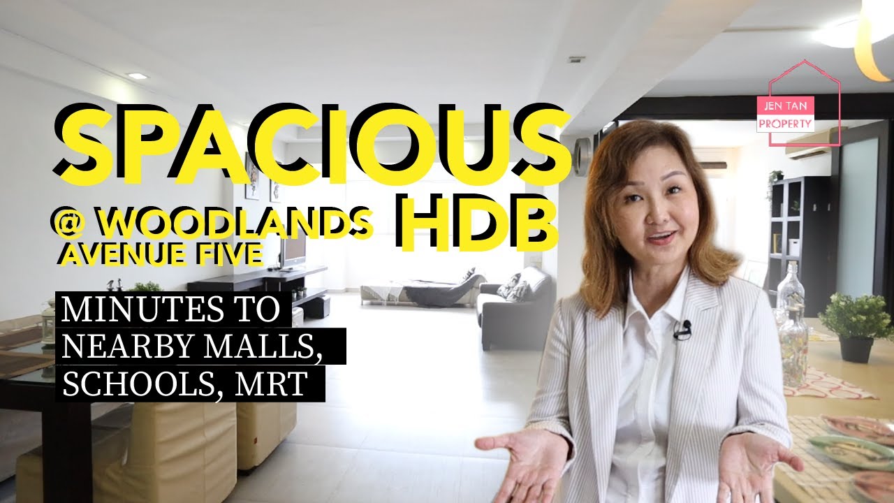 Perfect for Hosting Family & Friends | 1,550 sqft. Executive HDB | Woodlands Ave 5 | Singapore