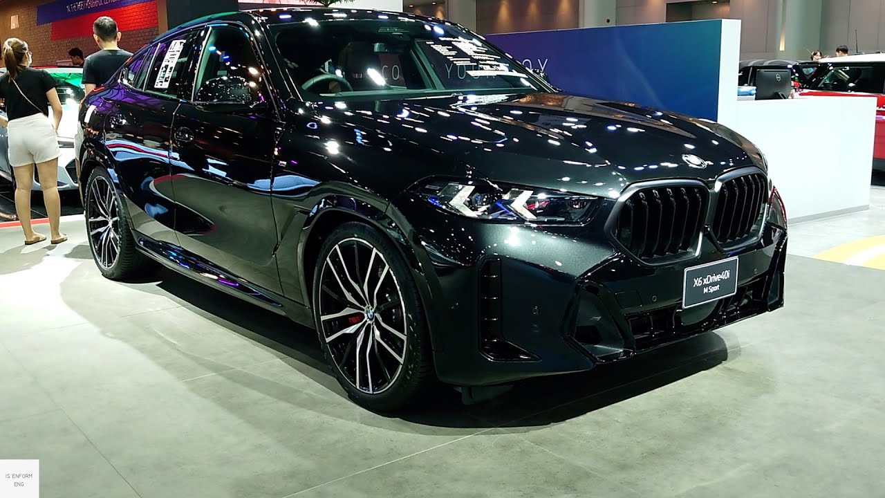 2025 BMW X6 xDrive40i M Sport LCI G06 / In-Depth Walkaround Exterior & Interior