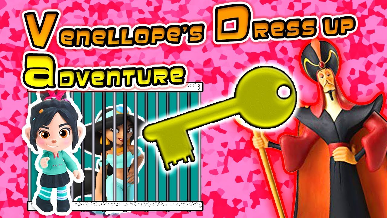 Disney Aladdin & Ralph Breaks the Internet Disney Princess Dress Up Adventure w/ Vanellope & Jasmine