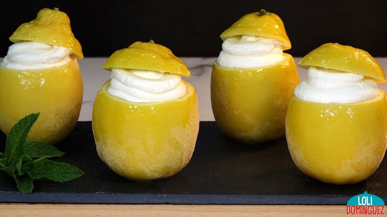 SOLO 3 INGREDIENTES fabuloso postre de Limón. Un postre clásico que siempre está de moda.