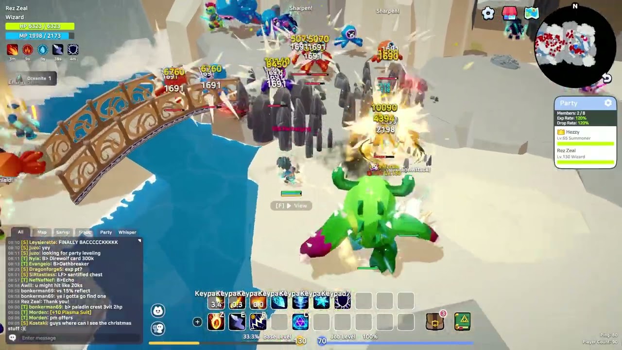 SpirtVale   Lv 130 Wizard   Turtle Nexus