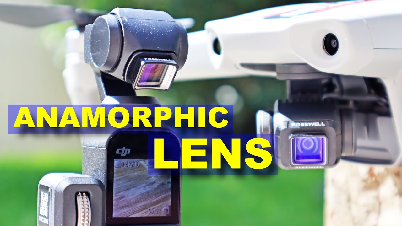This one lens makes the DJI Mavic Air 2 & Osmo Pocket Cinematic!  Anamorphic Lens Freewell - Review