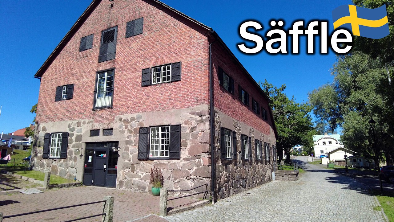 Sweden's youngest city, walking tour of Säffle