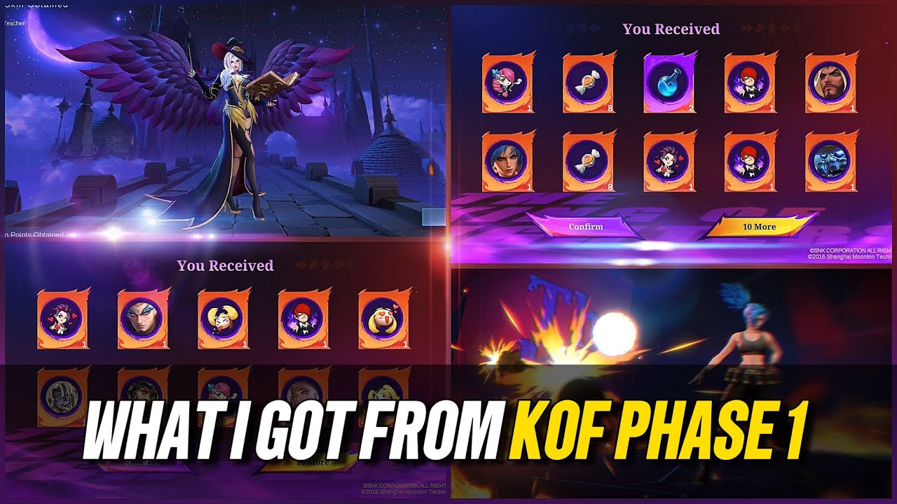PHASE 1 KING OF EMOTES⁉️ 🤪🤪🤪 #MLBBXKOF