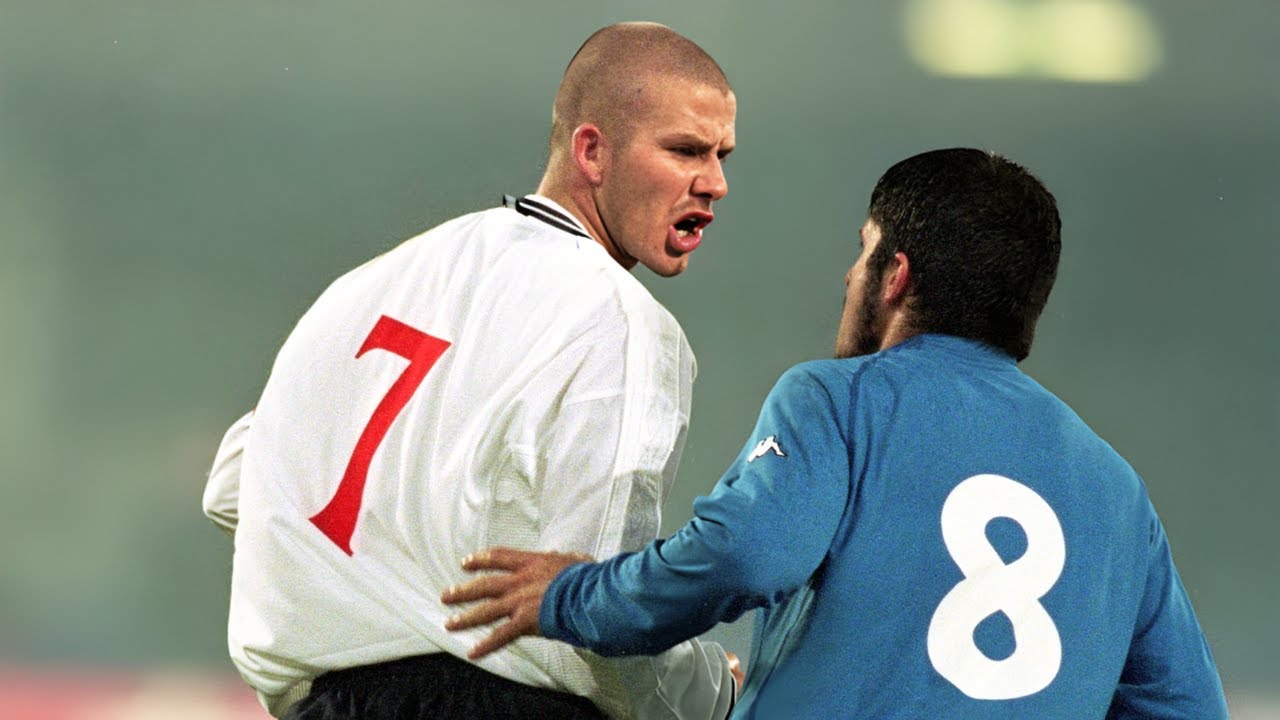 MALDINI, NESTA, CANNAVARO, GATTUSO! La DIFESA ITALIANA all'opera contro BECKHAM & CO