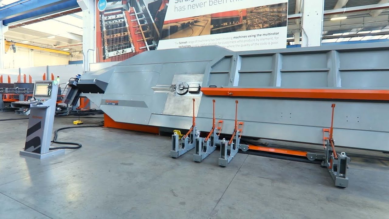 OPERA 16 - Stirrup bender and bar shaping machine from coil - Schnell Spa