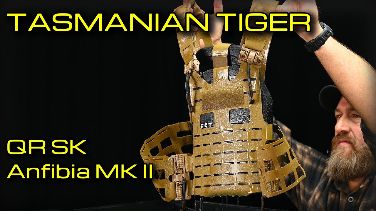 Bereit f&uuml;r den n&auml;chsten Tauchgang? TASMANIAN TIGER - Plate Carrier QR SK Anfibia MK II