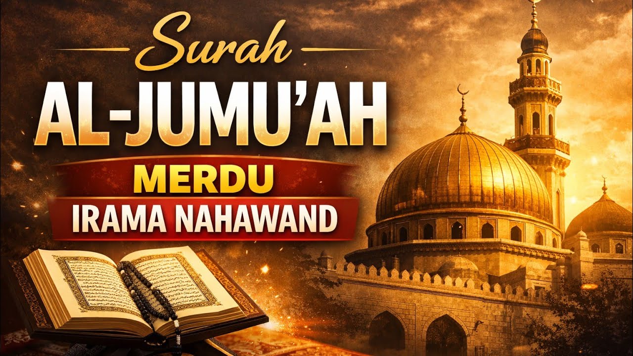 Dengarkan Saat Sahur Hati Jadi Tenang | Surah Al-Jumu’ah 7x Irama Nahawand 