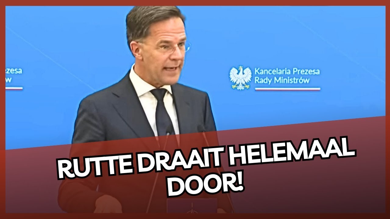 Mark Rutte draait volledig door! Dit is waarom...