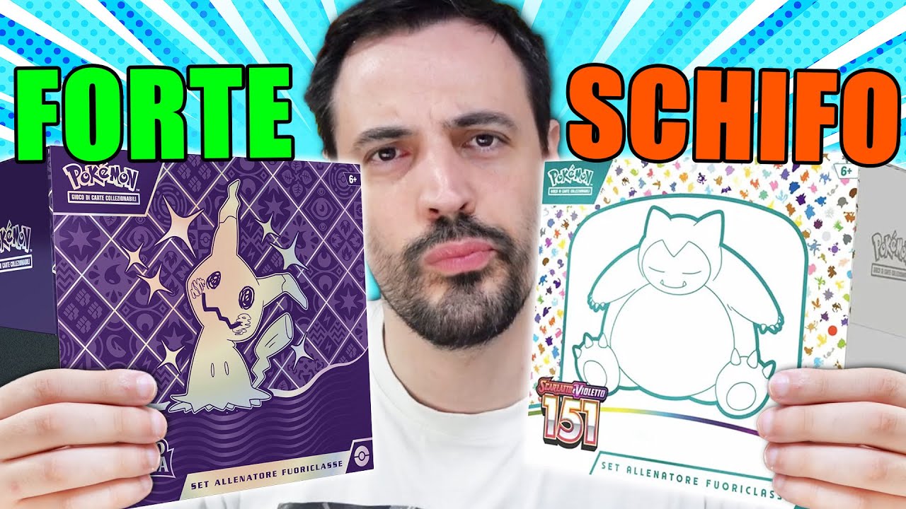 Apro I TOP Set Pokémon di Scarlatto e Violetto... ma QUAL È IL MIGLIORE?