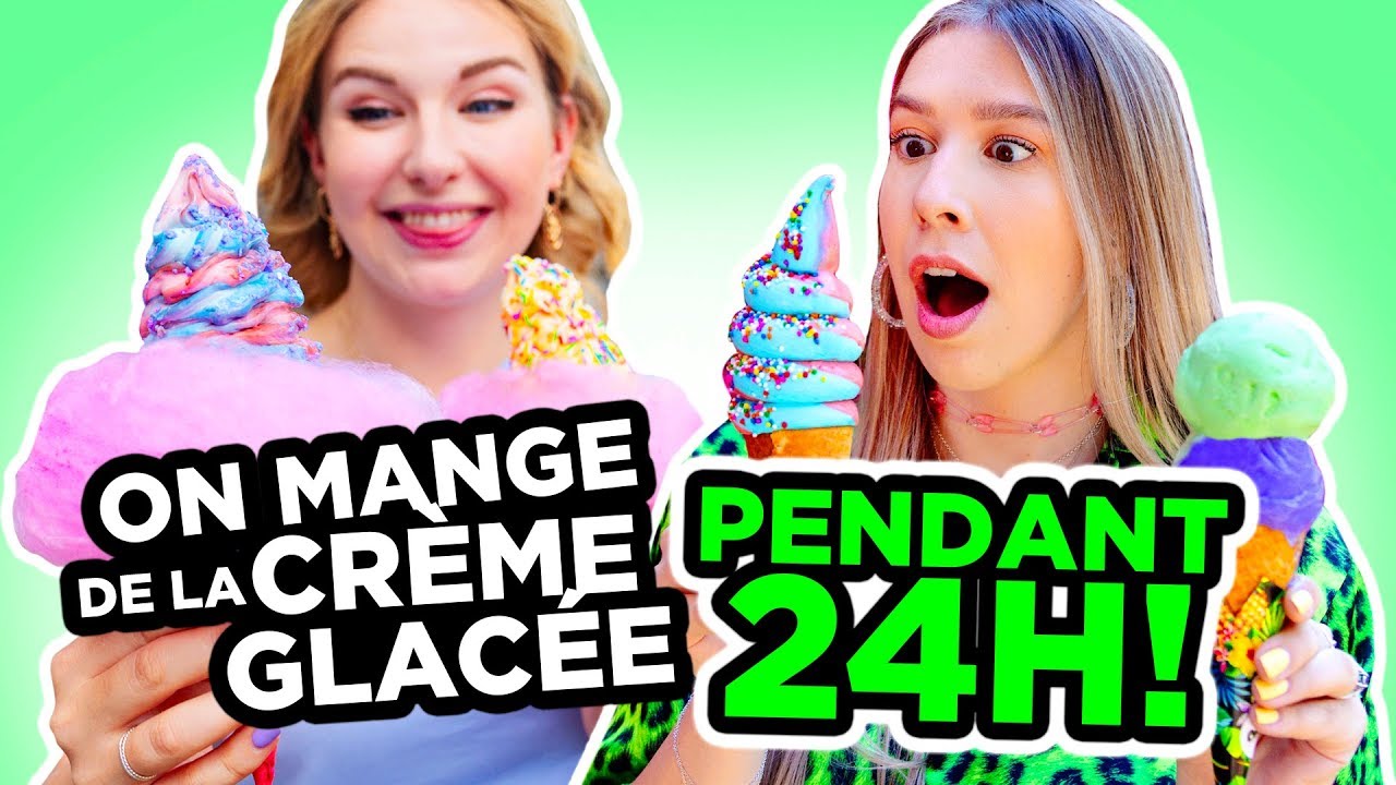 ON MANGE LE PLUS DE CRÈME GLACÉE PENDANT 24H! | 2e peau