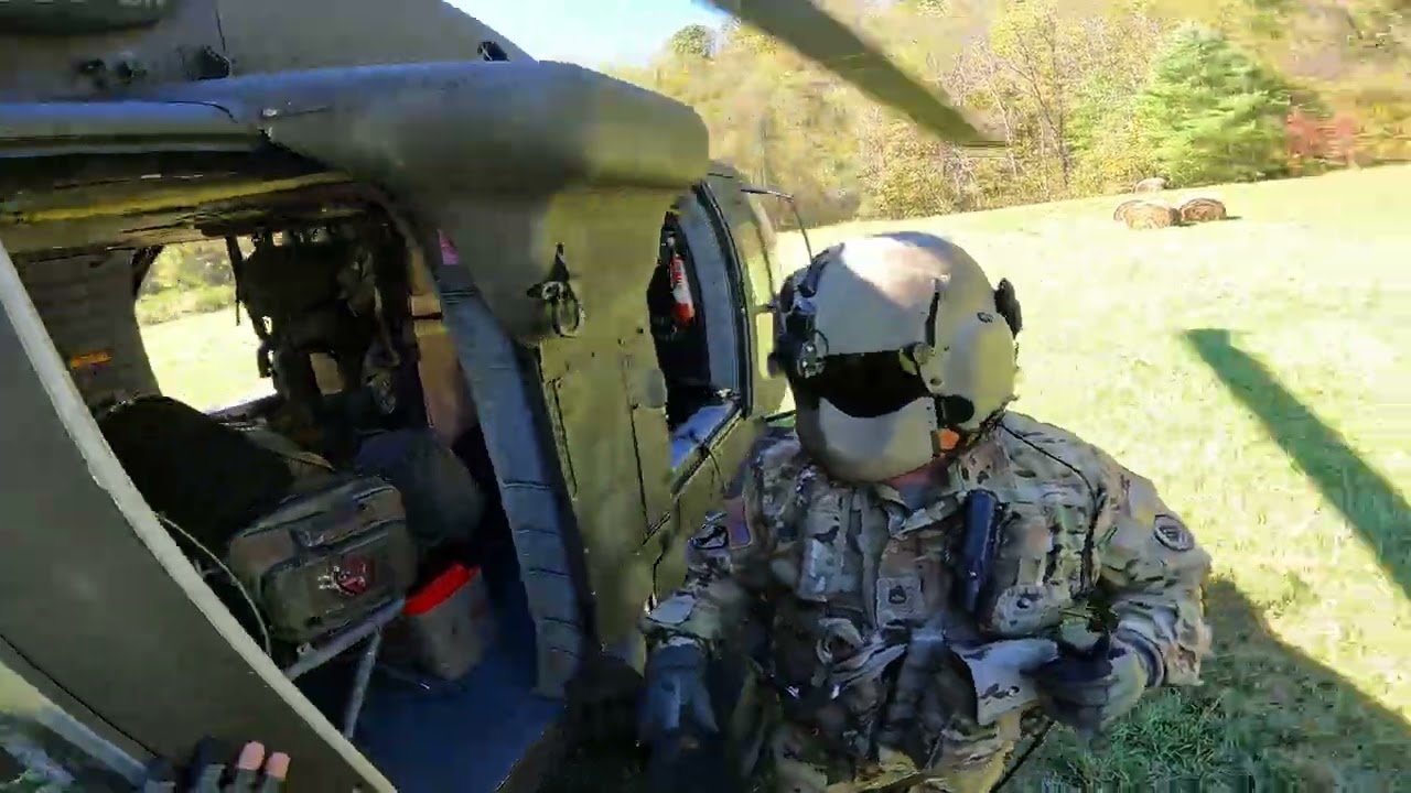TNARNG UH60 Hurricane Helene Relief Mission Oct 2024