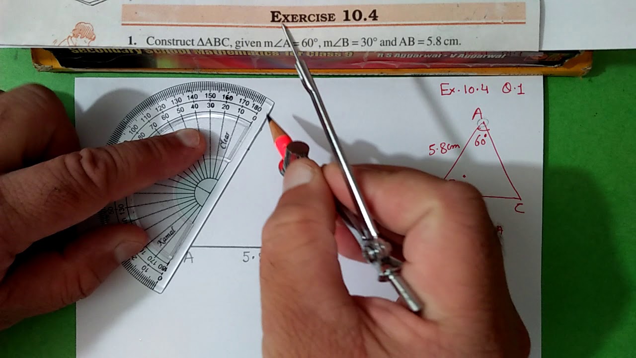 Q.1, Ex.10.4 Chapter:10 Practical Geometry | Ncert Maths Class 7 | Cbse