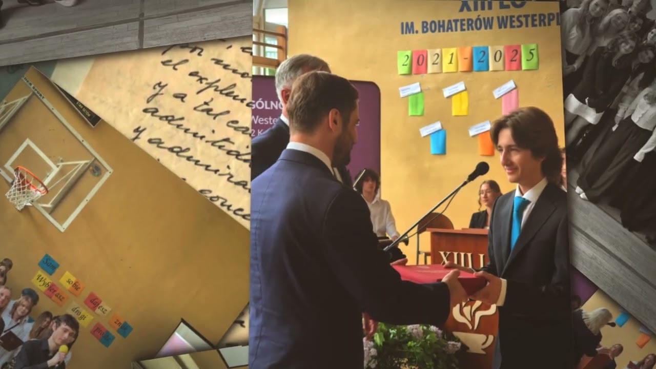 Uroczystość Zakończenia Roku Szkolnego 2024/2025 dla Absolwentów XIII LO w Krakowie