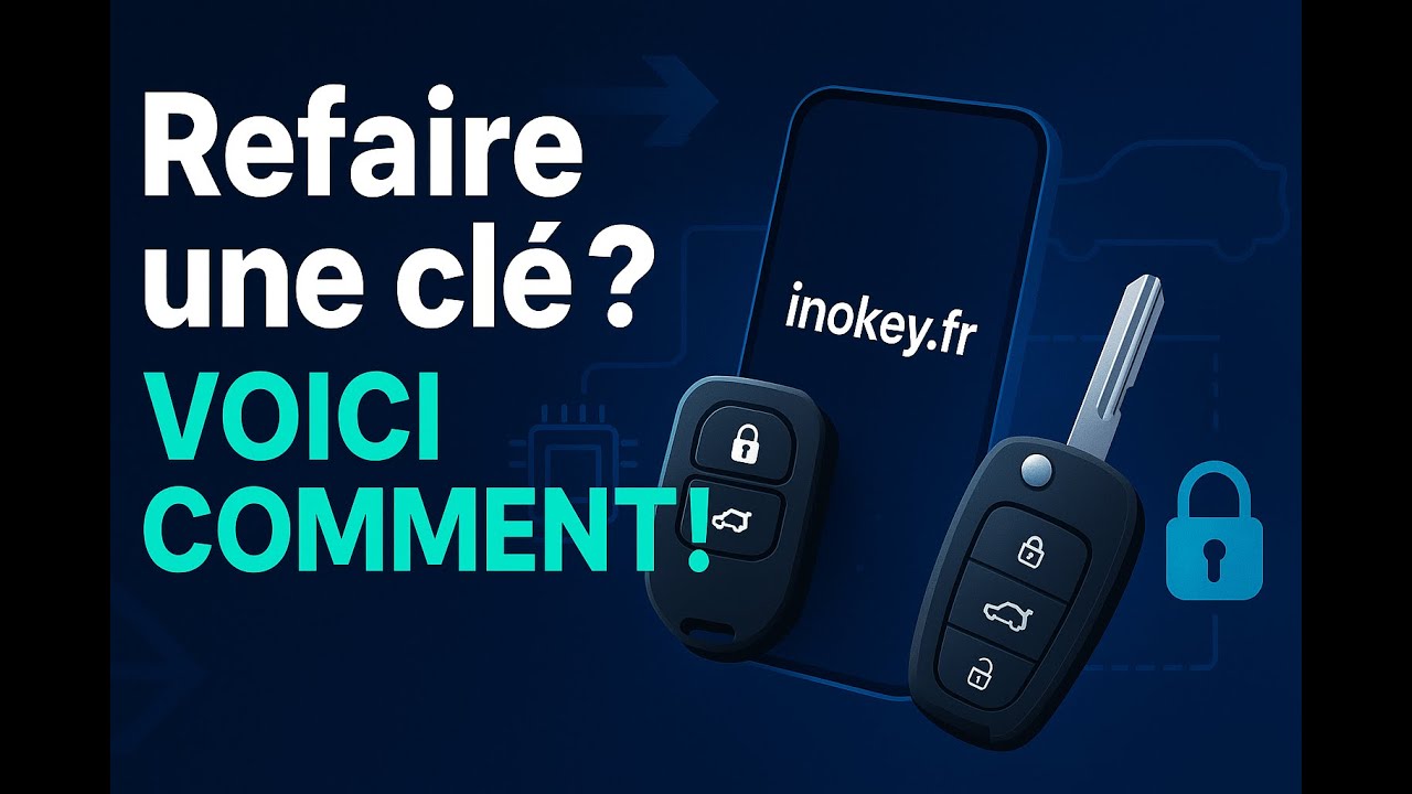 Comment refaire une cl&eacute; de voiture ? | Inokey