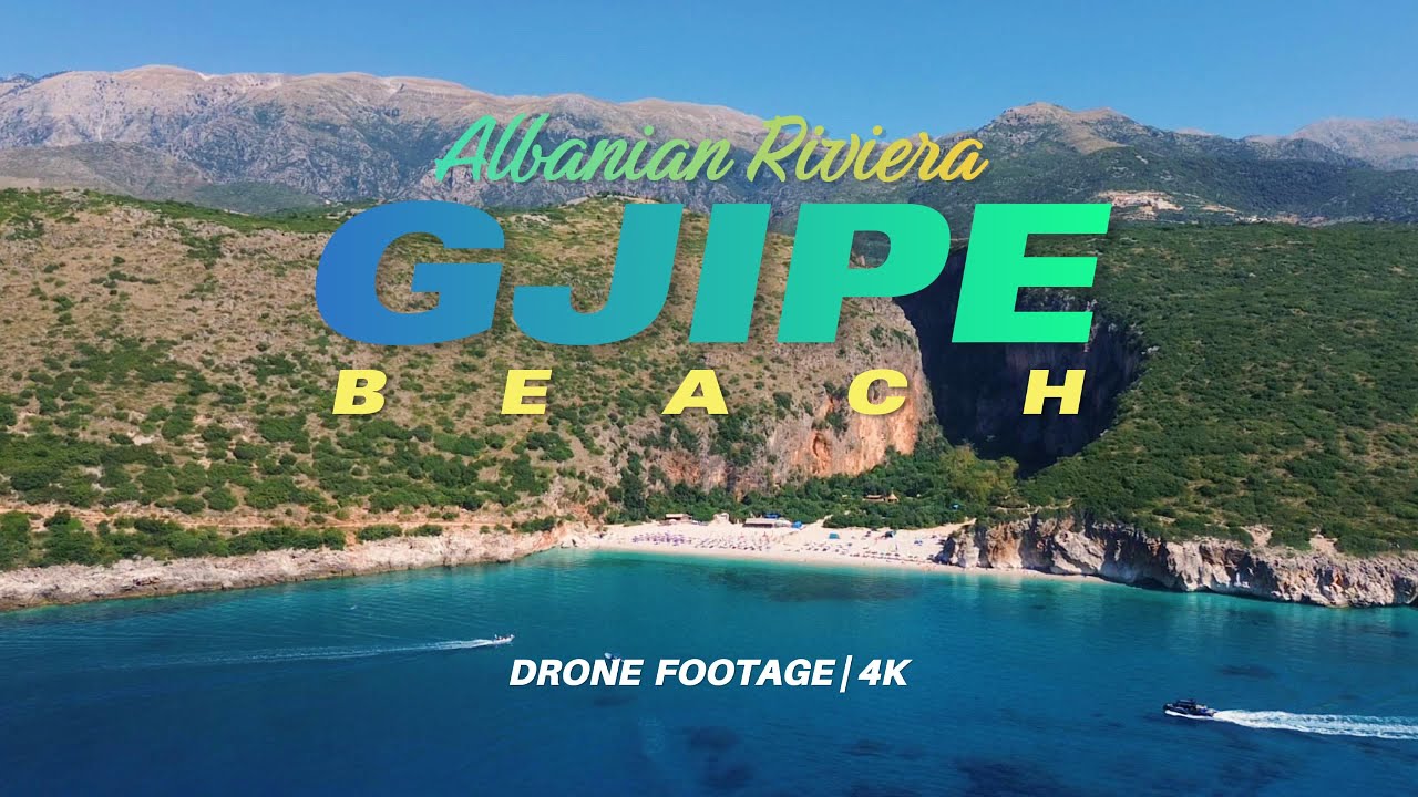 Gjipe Beach, Vlorë | Albanian Riviera 🇦🇱 | Drone Footage 4K