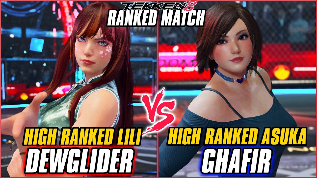 TEKKEN 8 ▰ DEWGLIDER (Lili) vs GHAFIR (Asuka) ▰ T8 RANKED GAMEPLAY