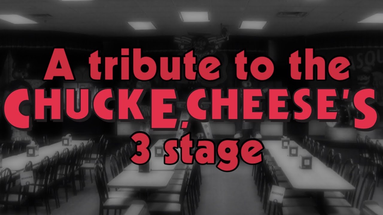 A tribute to the Chuck E. Cheese’s 3 stage