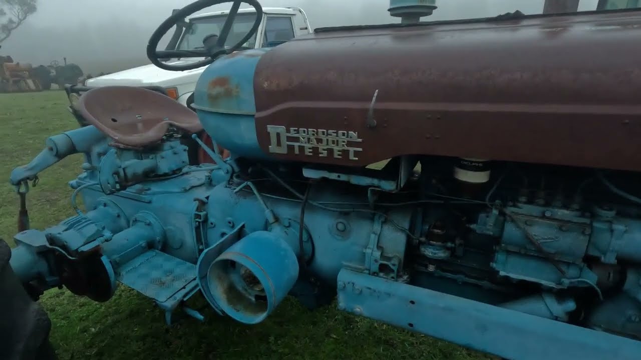 Fordson major parts tractors walk around