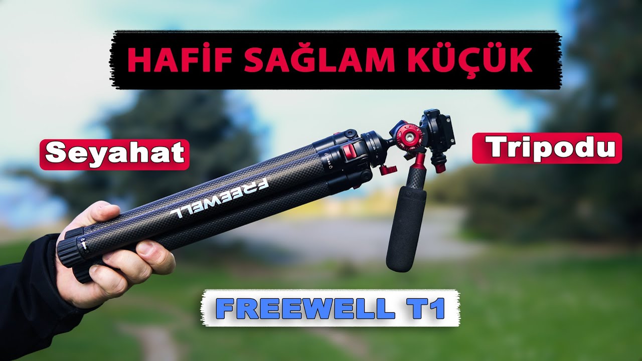 Seyahat İçin En İyi Tripod Olabilir Freewell T1 Karbon Fiber Travel Tripod