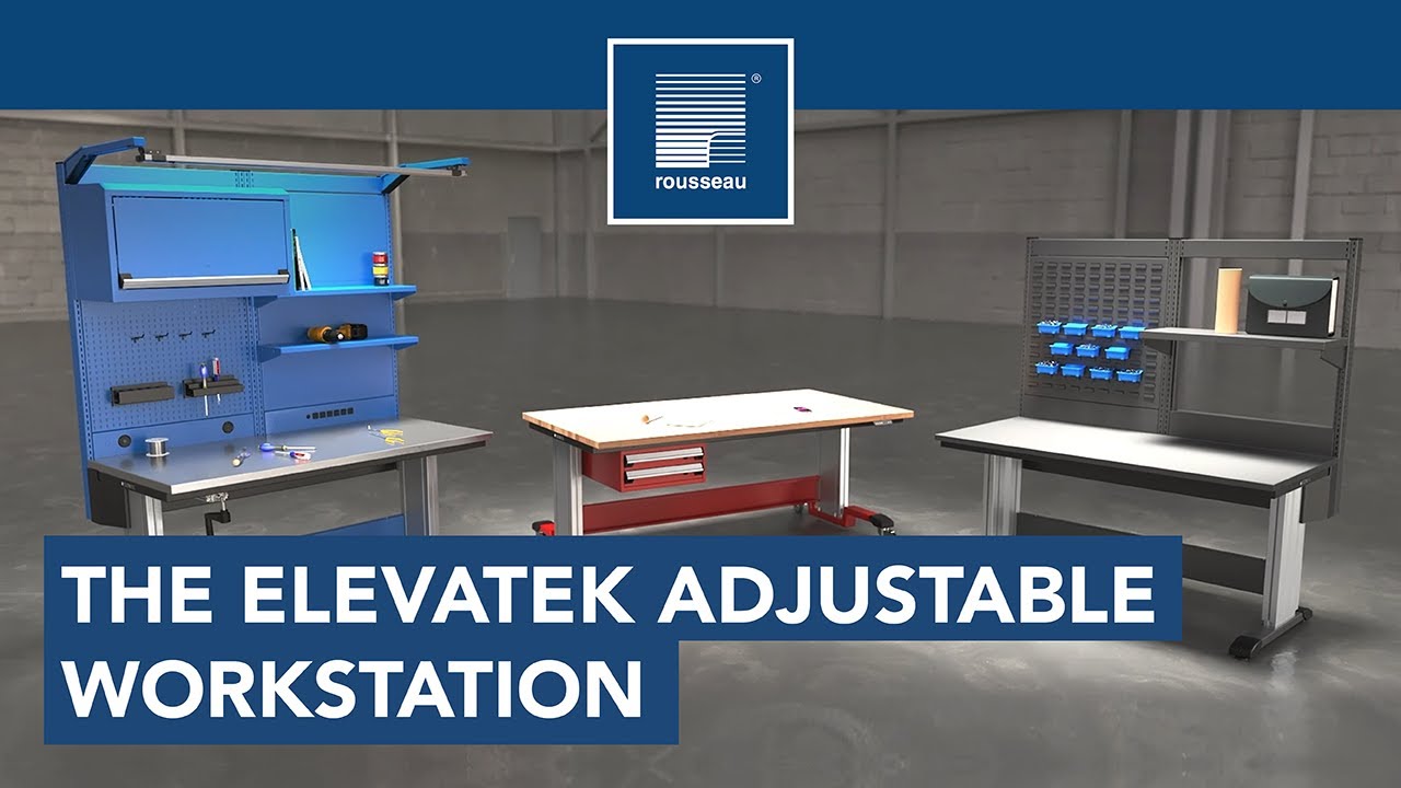 The ElevaTek adjustable Workstation