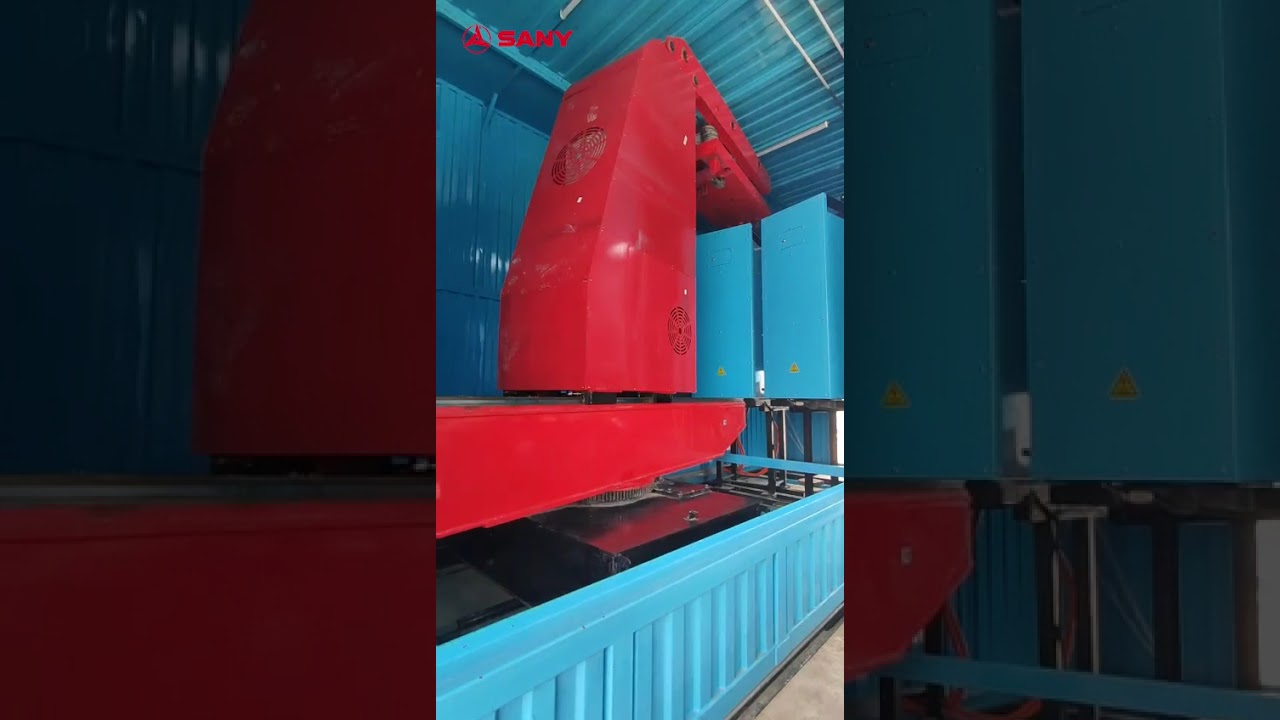 How does SANY’s 5-minute battery swap station actually work ❓