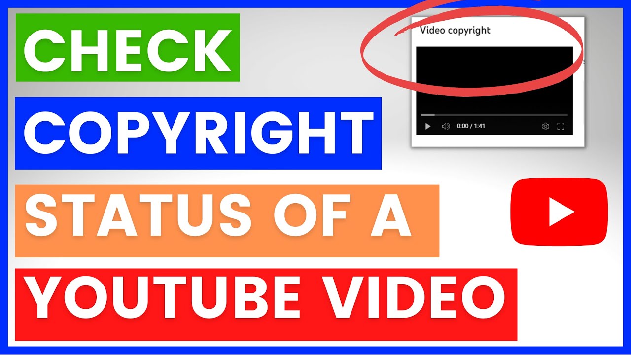 Как проверить наличие авторских прав на видео на YouTube? [в 2025 году]