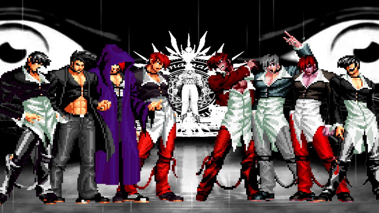 [KOF Mugen] Iori Yagami Team vs Zombie Iori Yagami Team